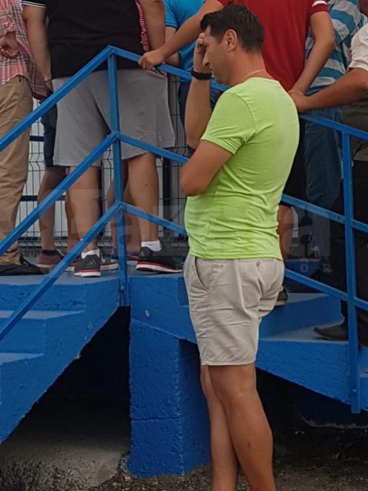 FOTO Christoph Daum și noul transfer al Stelei privesc din tribună meciul roș-albaștrilor cu Viitorul » Cum se evită bișnița la Ovidiu