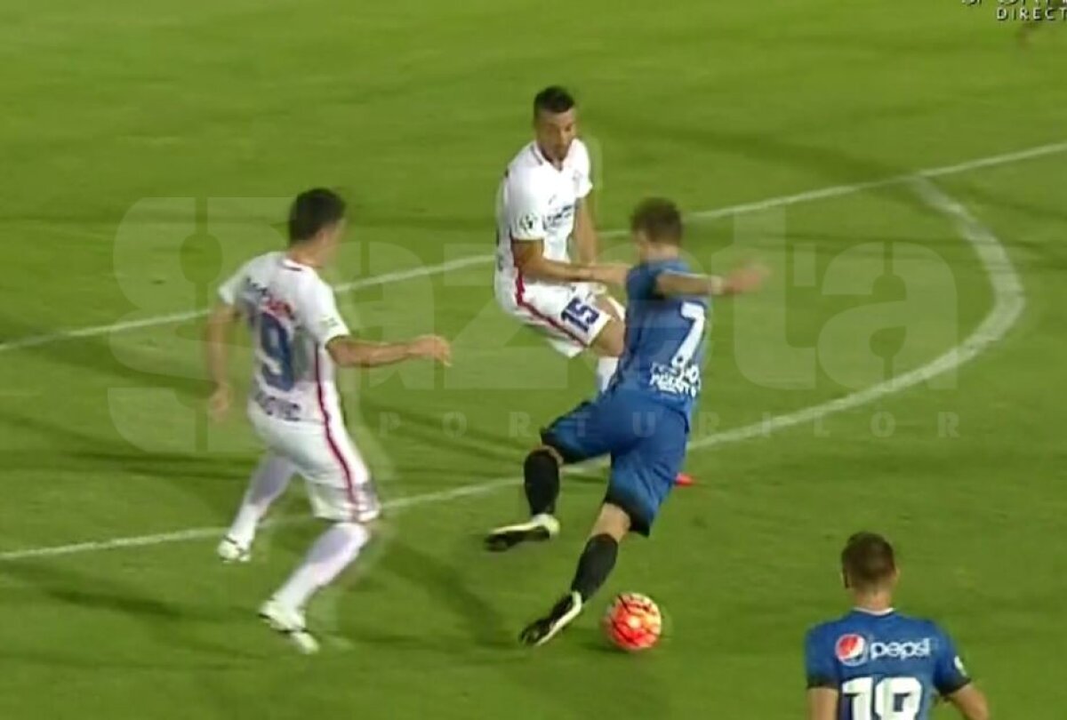 FOTO Proteste vehemente la Viitorul - Steaua. Gol anulat gazdelor! 