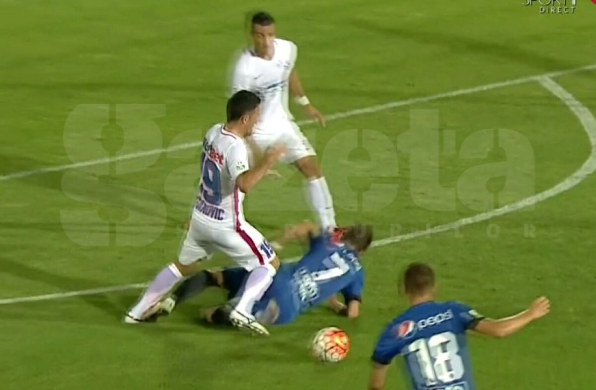 FOTO Proteste vehemente la Viitorul - Steaua. Gol anulat gazdelor! 