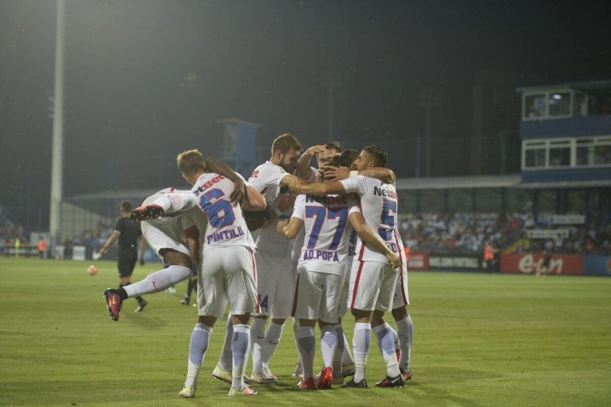 FOTO Hopa Muniru »  Stelistul a fost extaziat golurile echipei sale cu Viitorul și a fost la un pas să se rănească