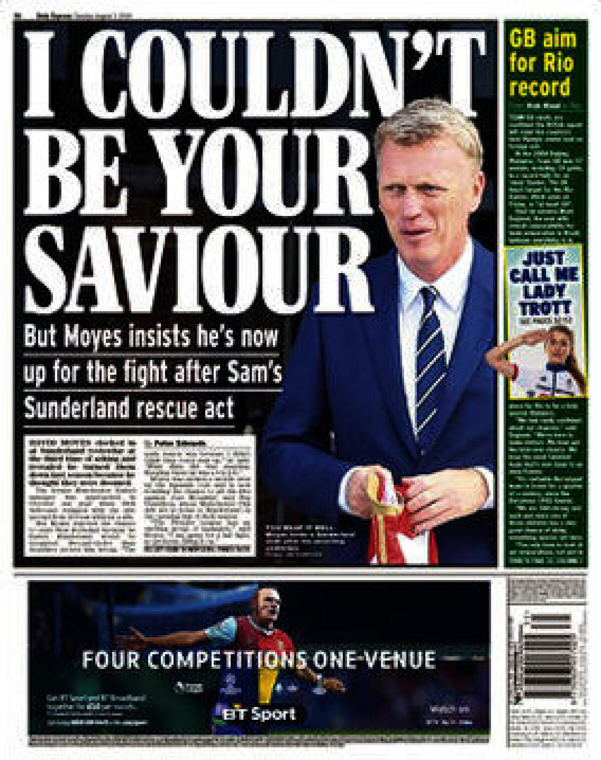 Ce scriu azi ziarele de sport din lume (2 august 2016)