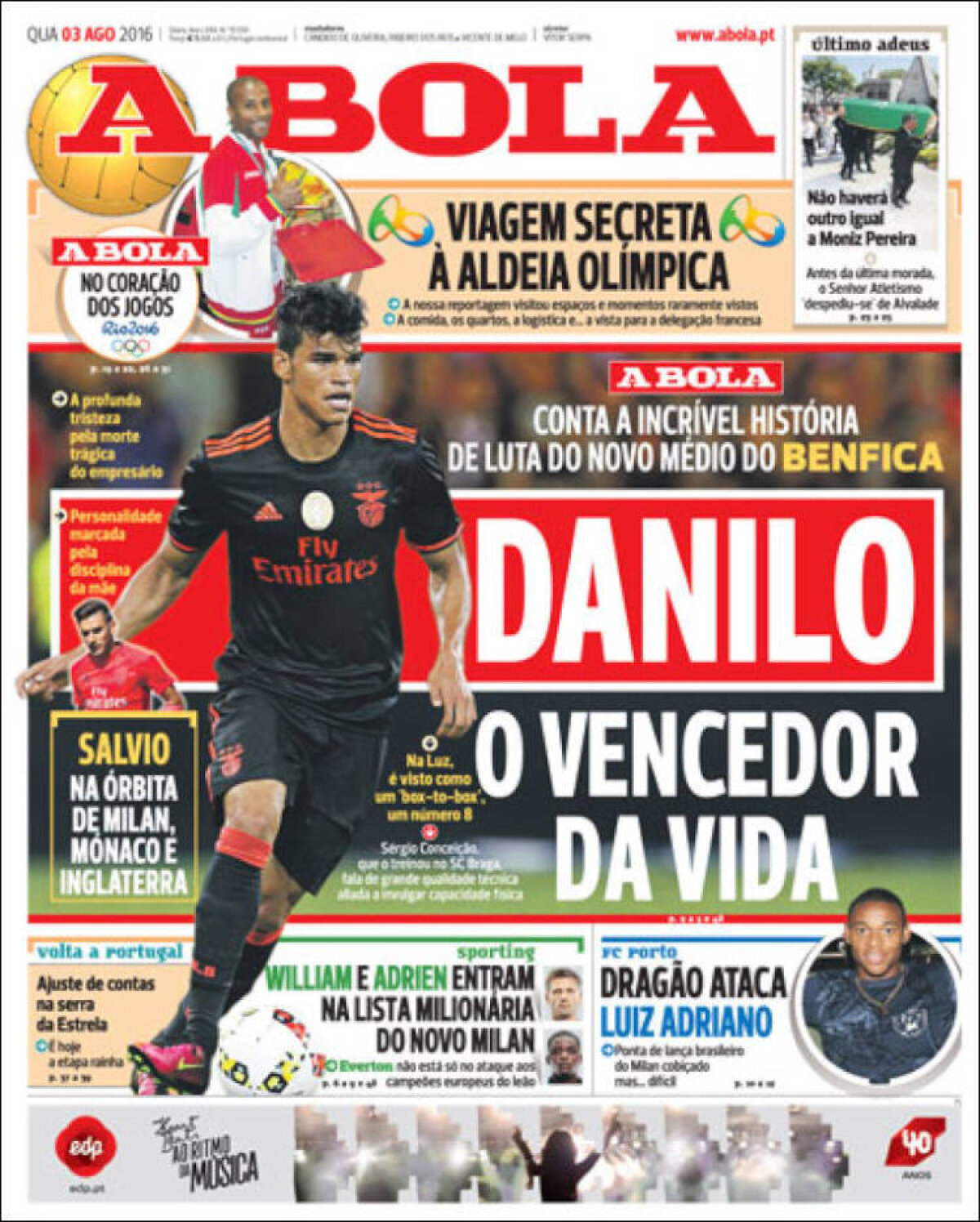 Ce scriu azi ziarele de sport din lume (3 august 2016)