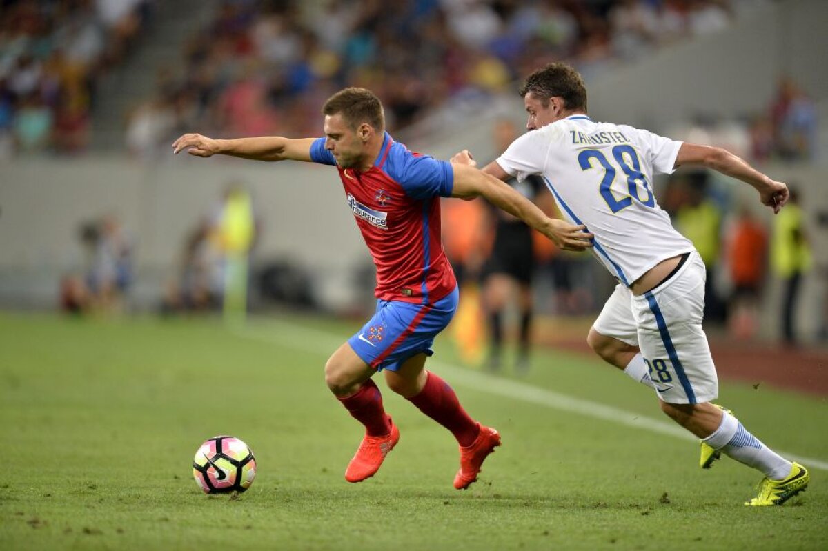 VIDEO+FOTO » Steaua s-a calificat în play-off-ul Ligii Campionilor! Stanciu a marcat două bijuterii de goluri și îi duce pe roș-albaștri mai aproape de grupe!