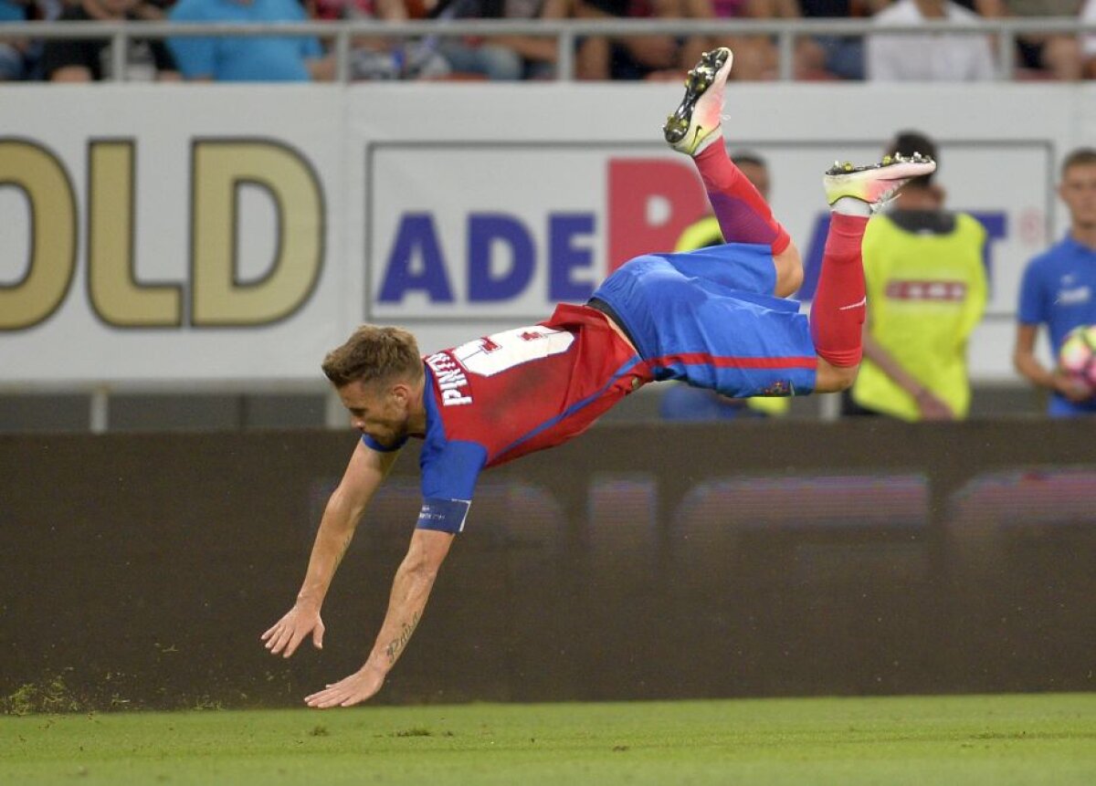 VIDEO+FOTO » Steaua s-a calificat în play-off-ul Ligii Campionilor! Stanciu a marcat două bijuterii de goluri și îi duce pe roș-albaștri mai aproape de grupe!