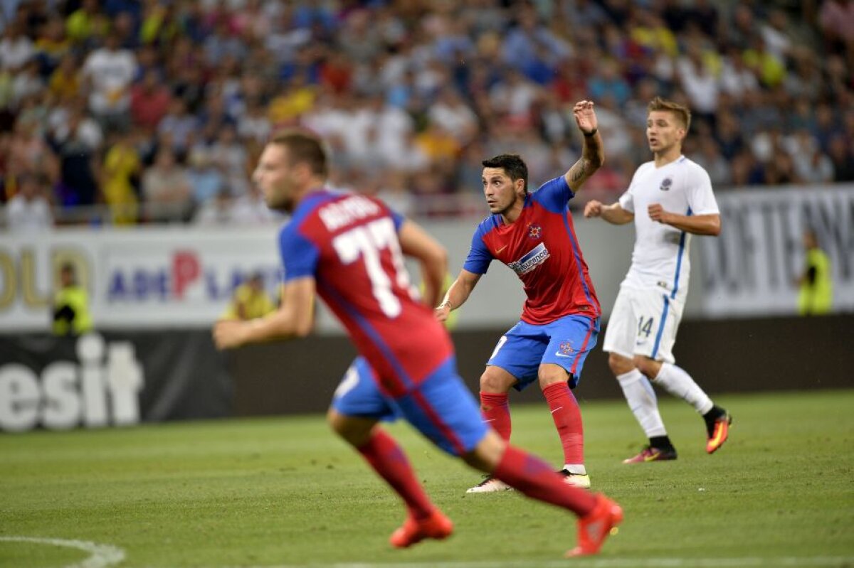 VIDEO+FOTO » Steaua s-a calificat în play-off-ul Ligii Campionilor! Stanciu a marcat două bijuterii de goluri și îi duce pe roș-albaștri mai aproape de grupe!