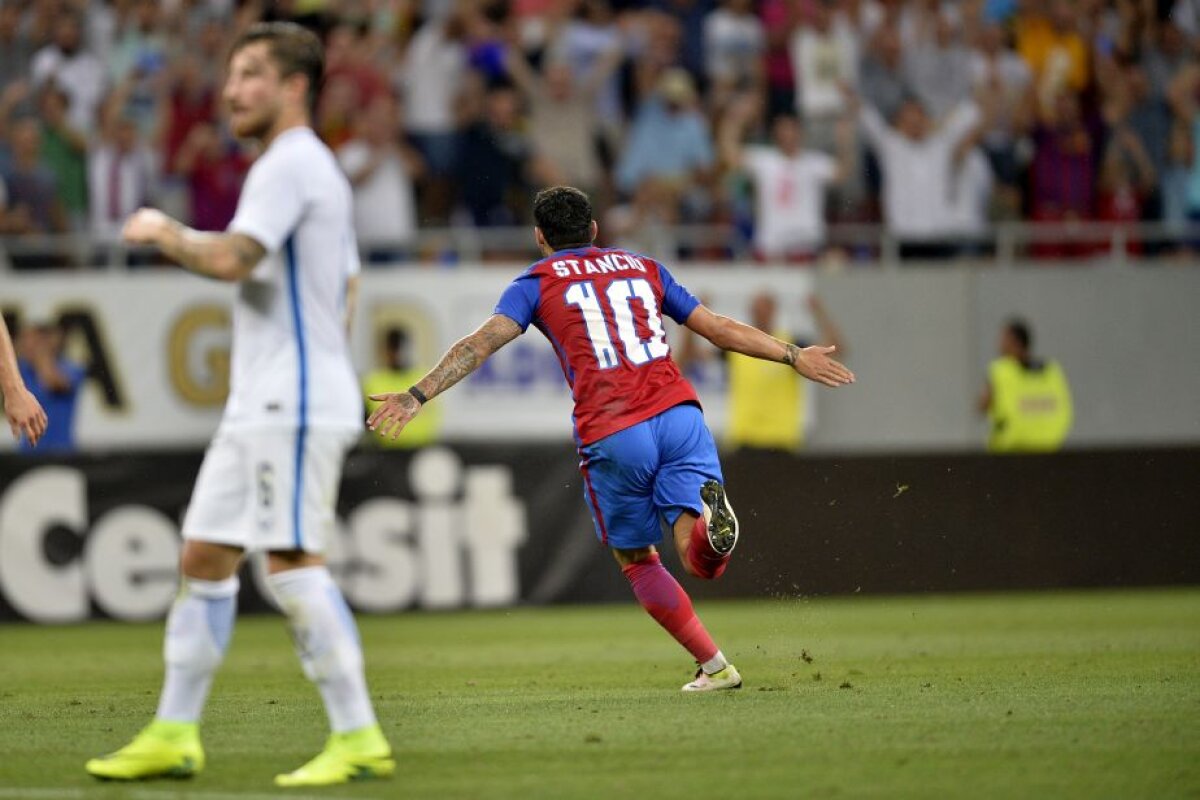 VIDEO+FOTO » Steaua s-a calificat în play-off-ul Ligii Campionilor! Stanciu a marcat două bijuterii de goluri și îi duce pe roș-albaștri mai aproape de grupe!