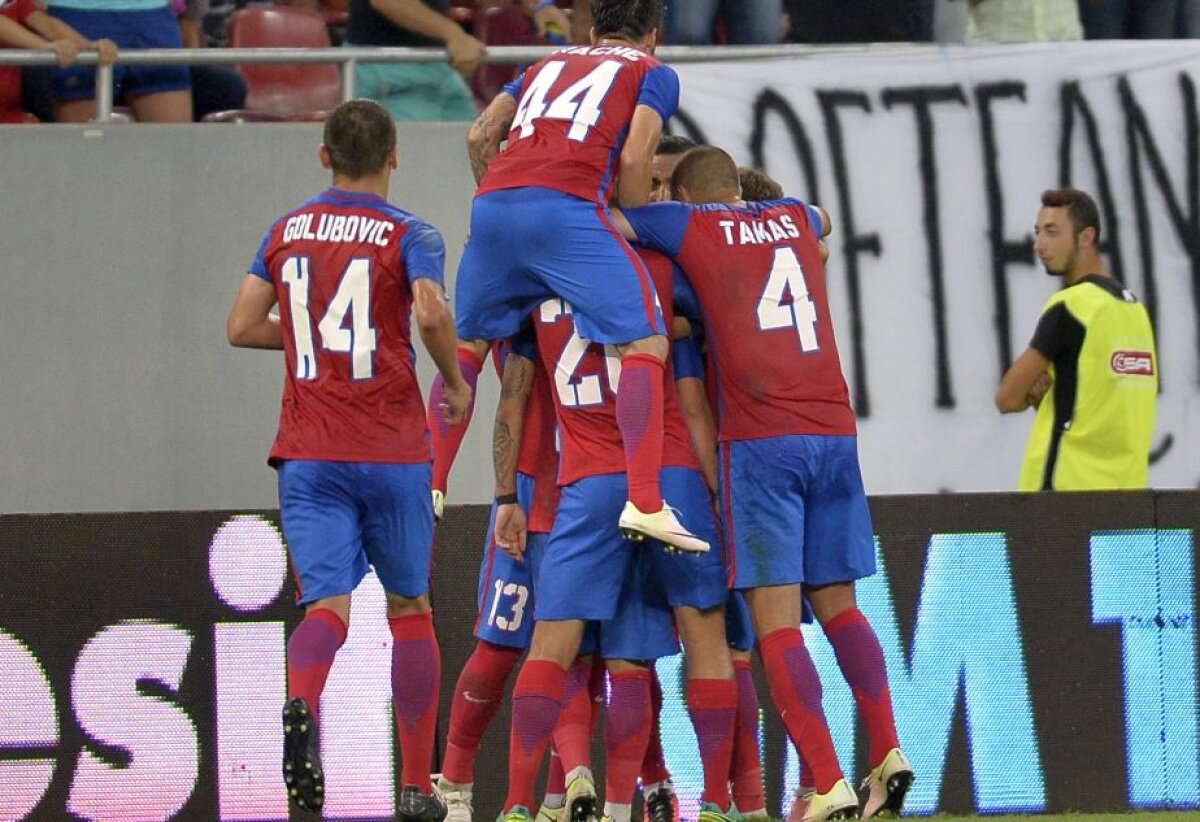 VIDEO+FOTO » Steaua s-a calificat în play-off-ul Ligii Campionilor! Stanciu a marcat două bijuterii de goluri și îi duce pe roș-albaștri mai aproape de grupe!