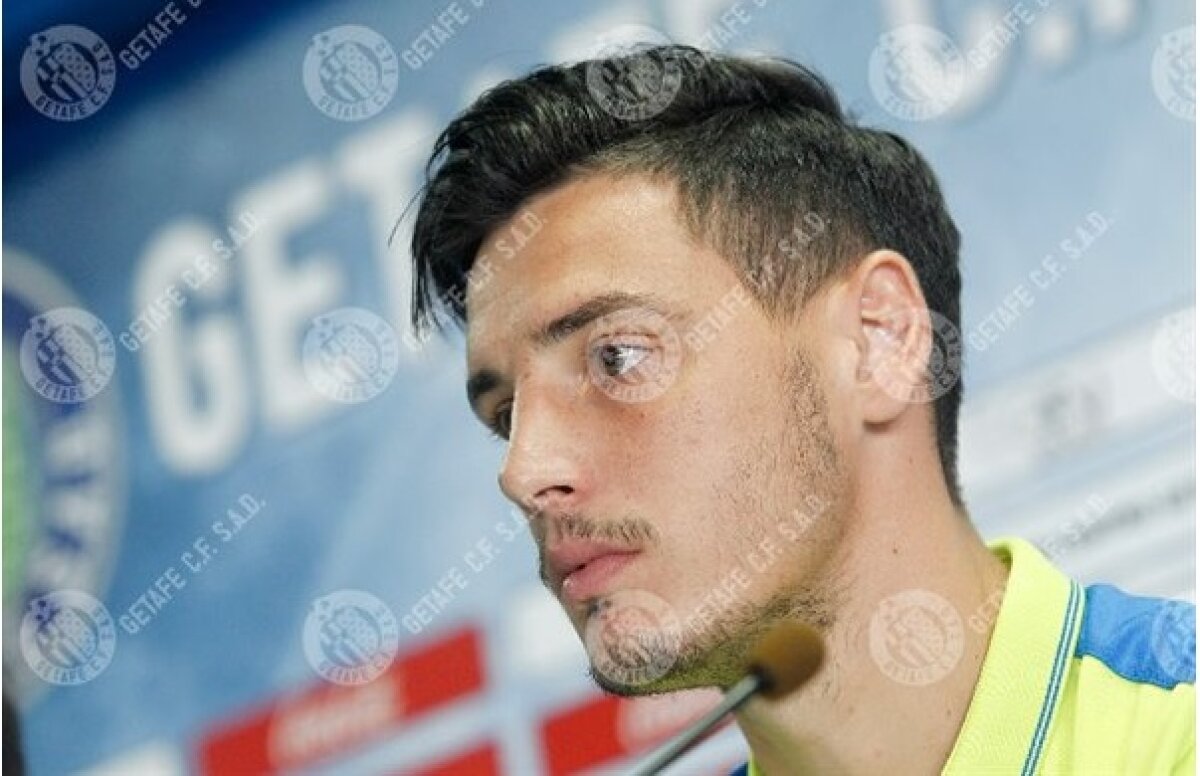 VIDEO + FOTO Paul Anton, prezentat oficial la Getafe » Primele declarații ale fostului căpitan dinamovist