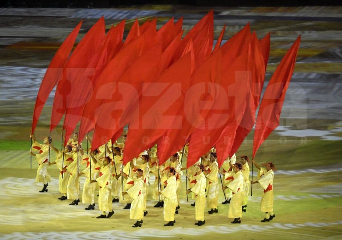 GALERIE FOTO Imagini superbe surprinse de fotograful Gazetei la deschiderea Jocurilor Olimpice de la Rio