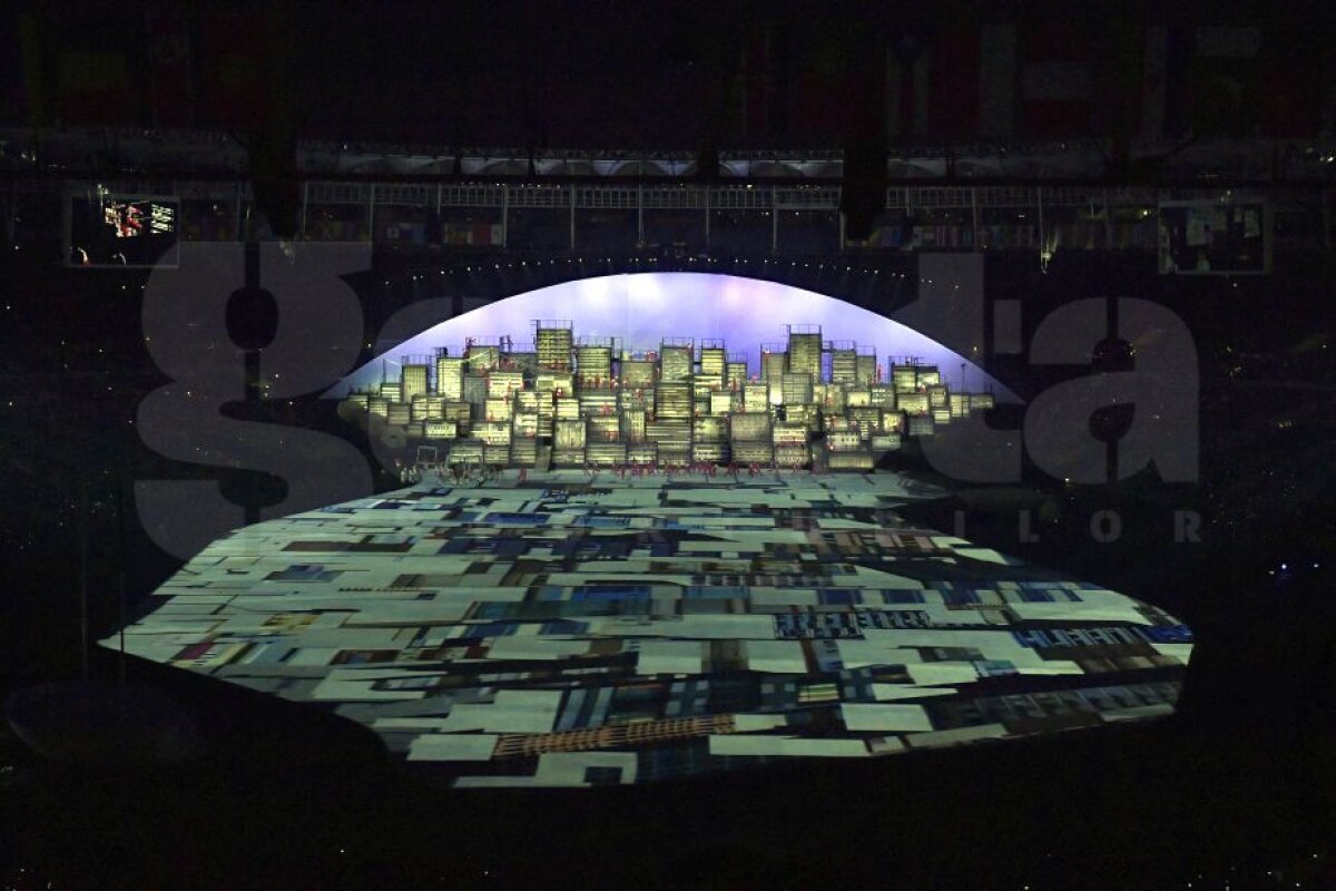 GALERIE FOTO Imagini superbe surprinse de fotograful Gazetei la deschiderea Jocurilor Olimpice de la Rio