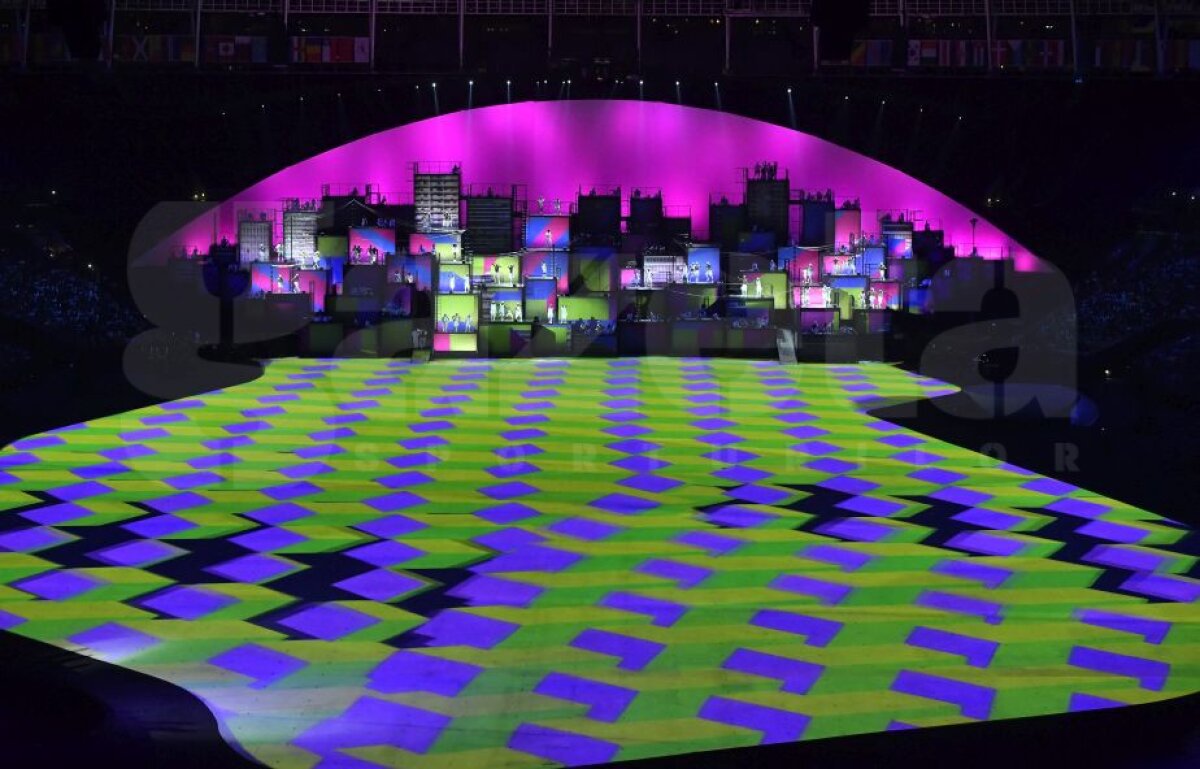 GALERIE FOTO Imagini superbe surprinse de fotograful Gazetei la deschiderea Jocurilor Olimpice de la Rio