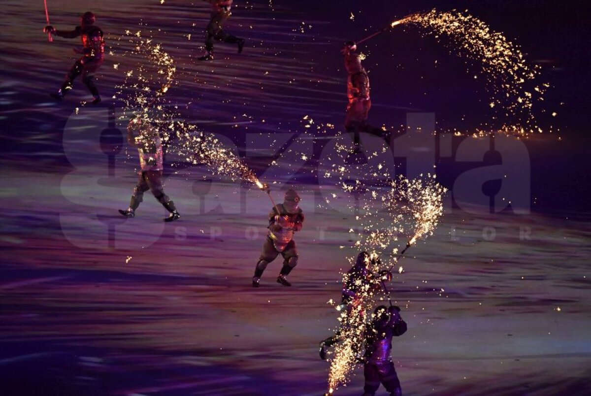 GALERIE FOTO Imagini superbe surprinse de fotograful Gazetei la deschiderea Jocurilor Olimpice de la Rio