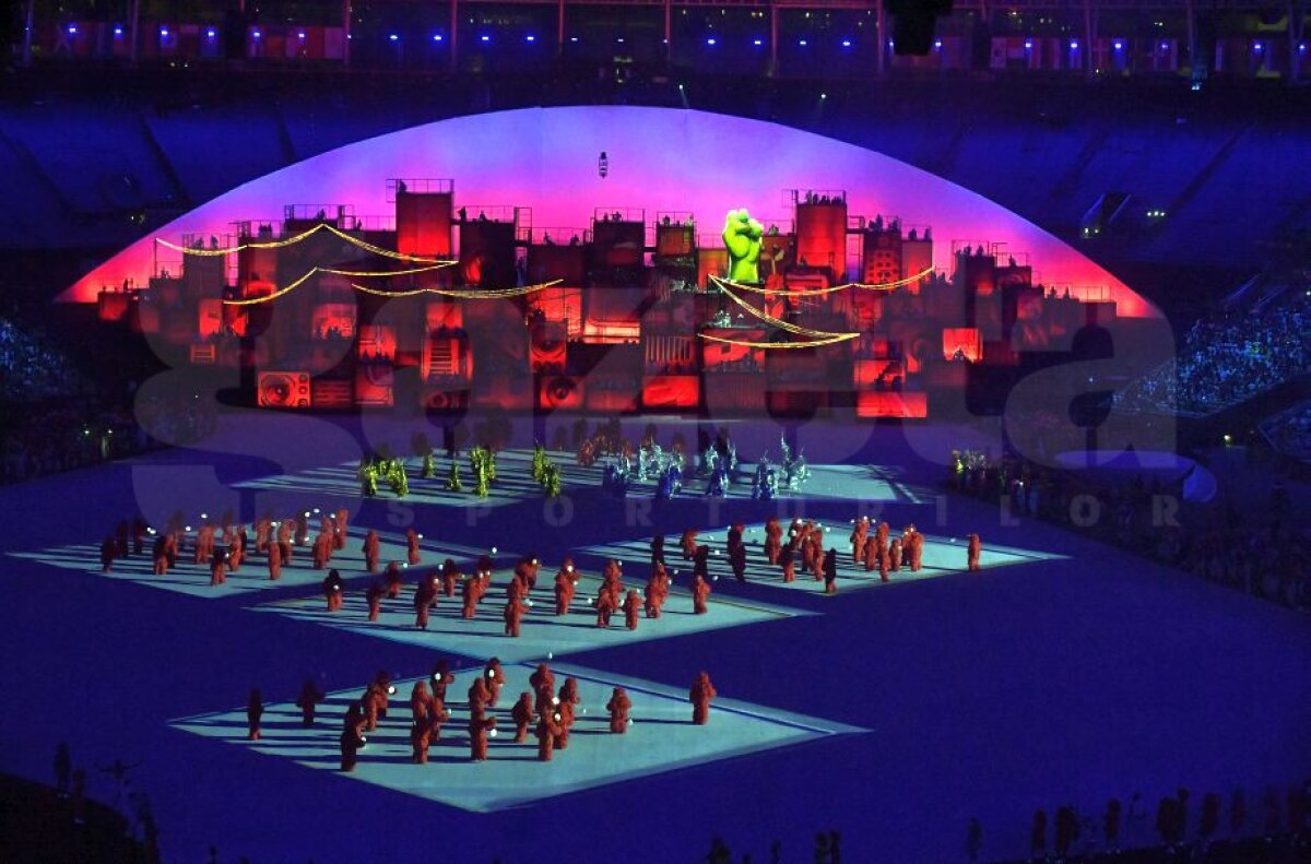 GALERIE FOTO Imagini superbe surprinse de fotograful Gazetei la deschiderea Jocurilor Olimpice de la Rio