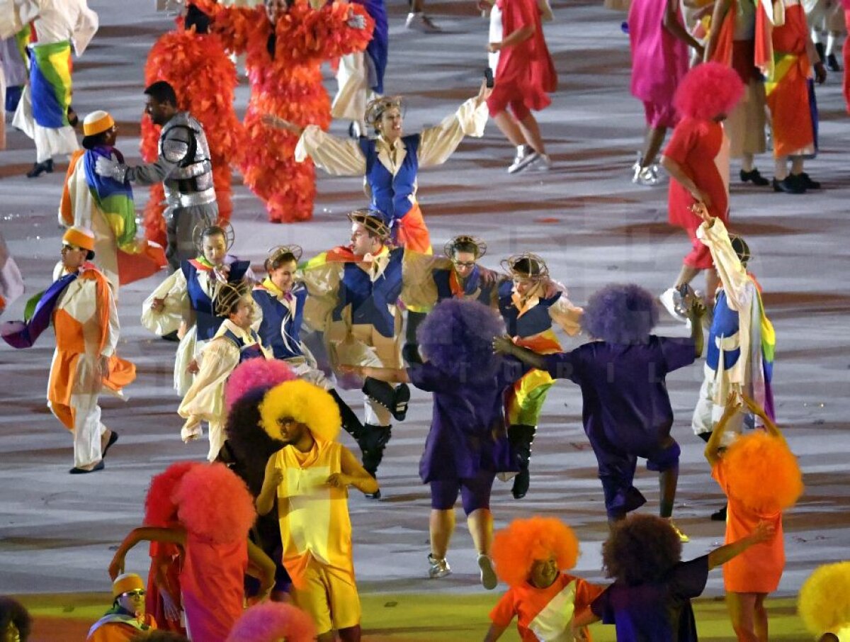 GALERIE FOTO Imagini superbe surprinse de fotograful Gazetei la deschiderea Jocurilor Olimpice de la Rio