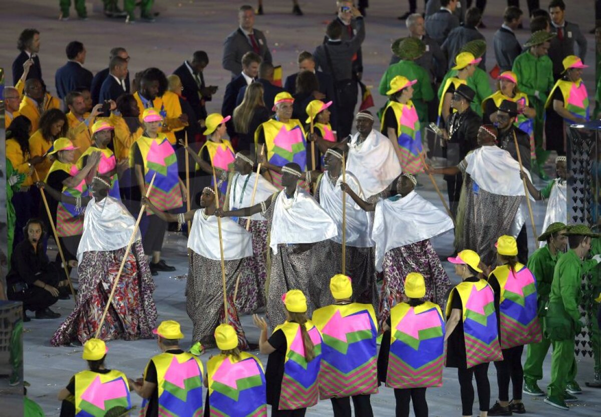 GALERIE FOTO Imagini superbe surprinse de fotograful Gazetei la deschiderea Jocurilor Olimpice de la Rio