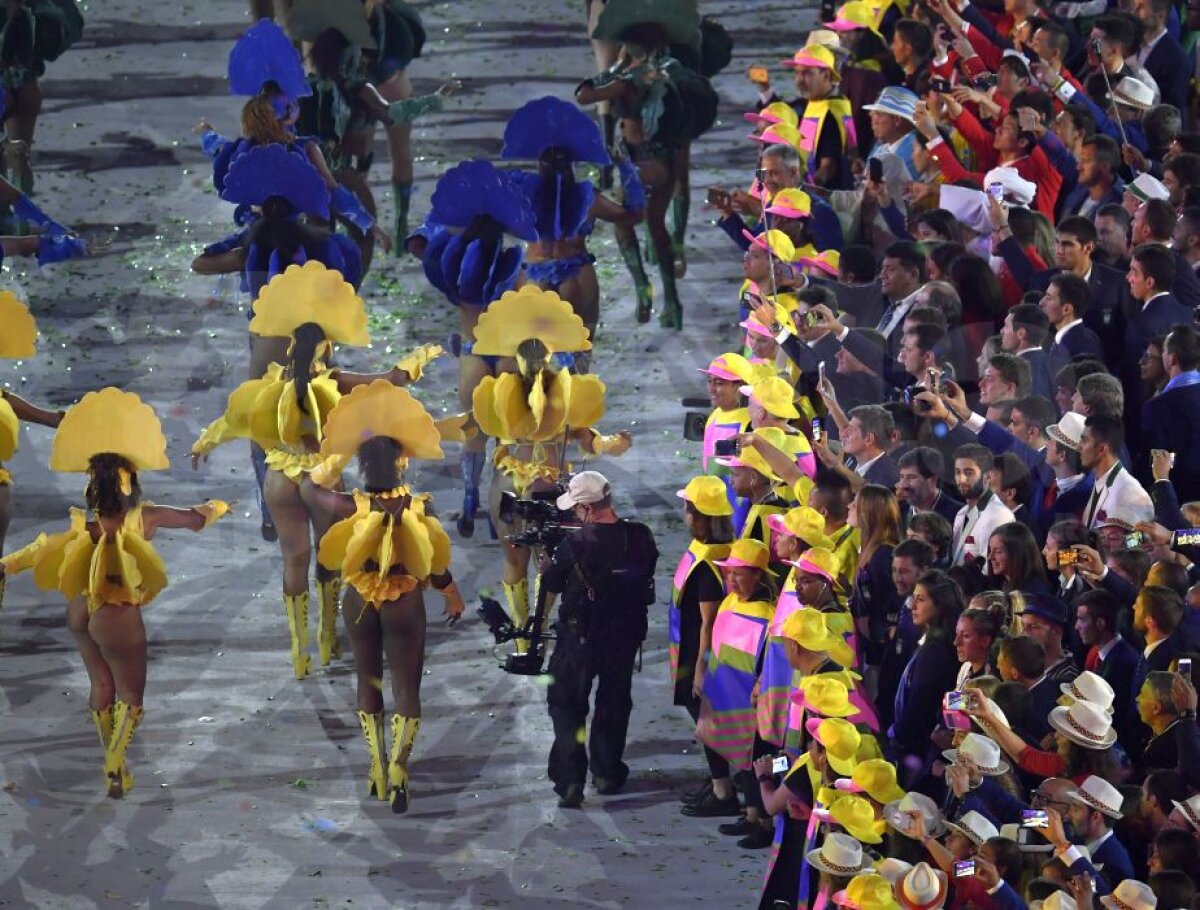 GALERIE FOTO Imagini superbe surprinse de fotograful Gazetei la deschiderea Jocurilor Olimpice de la Rio