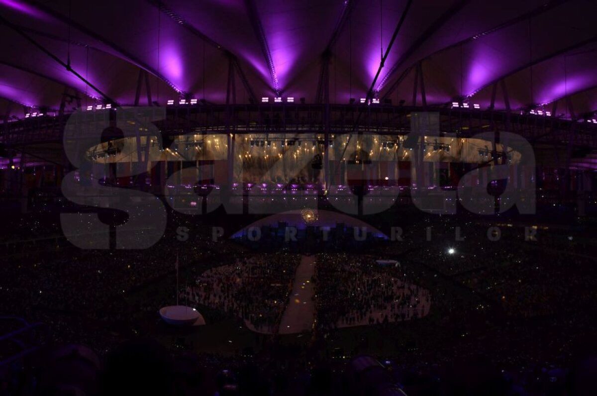 GALERIE FOTO Imagini superbe surprinse de fotograful Gazetei la deschiderea Jocurilor Olimpice de la Rio