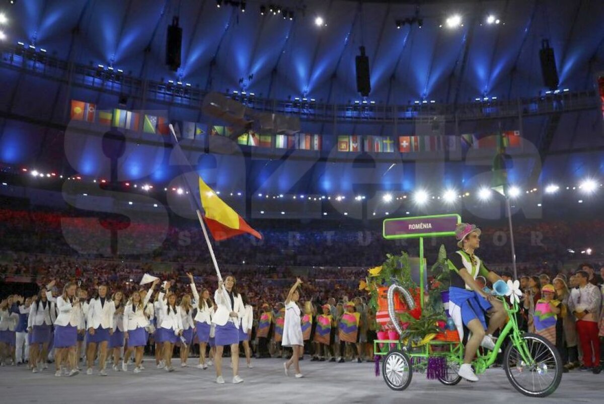 GALERIE FOTO Imagini superbe surprinse de fotograful Gazetei la deschiderea Jocurilor Olimpice de la Rio