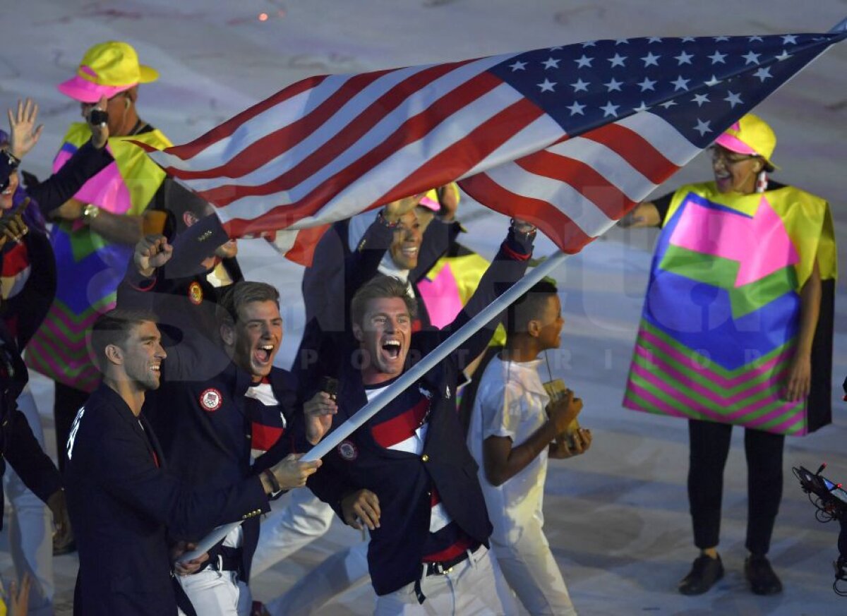 GALERIE FOTO Imagini superbe surprinse de fotograful Gazetei la deschiderea Jocurilor Olimpice de la Rio