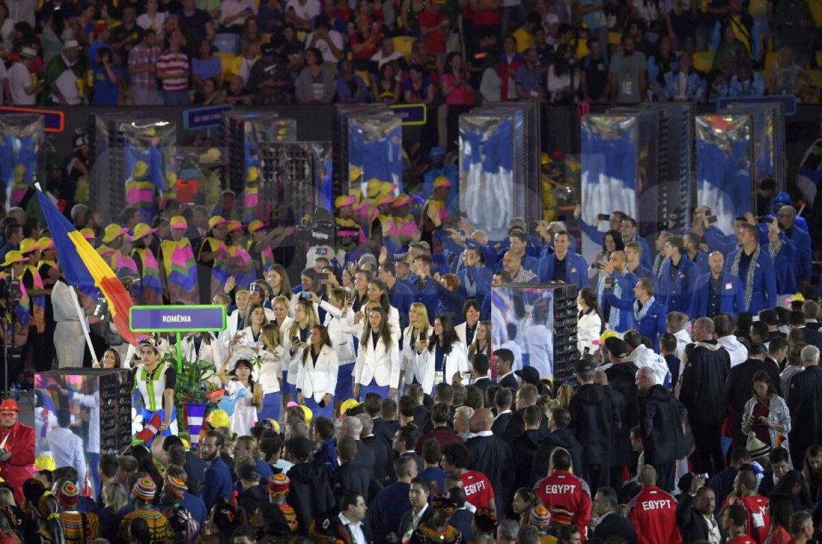 GALERIE FOTO Imagini superbe surprinse de fotograful Gazetei la deschiderea Jocurilor Olimpice de la Rio