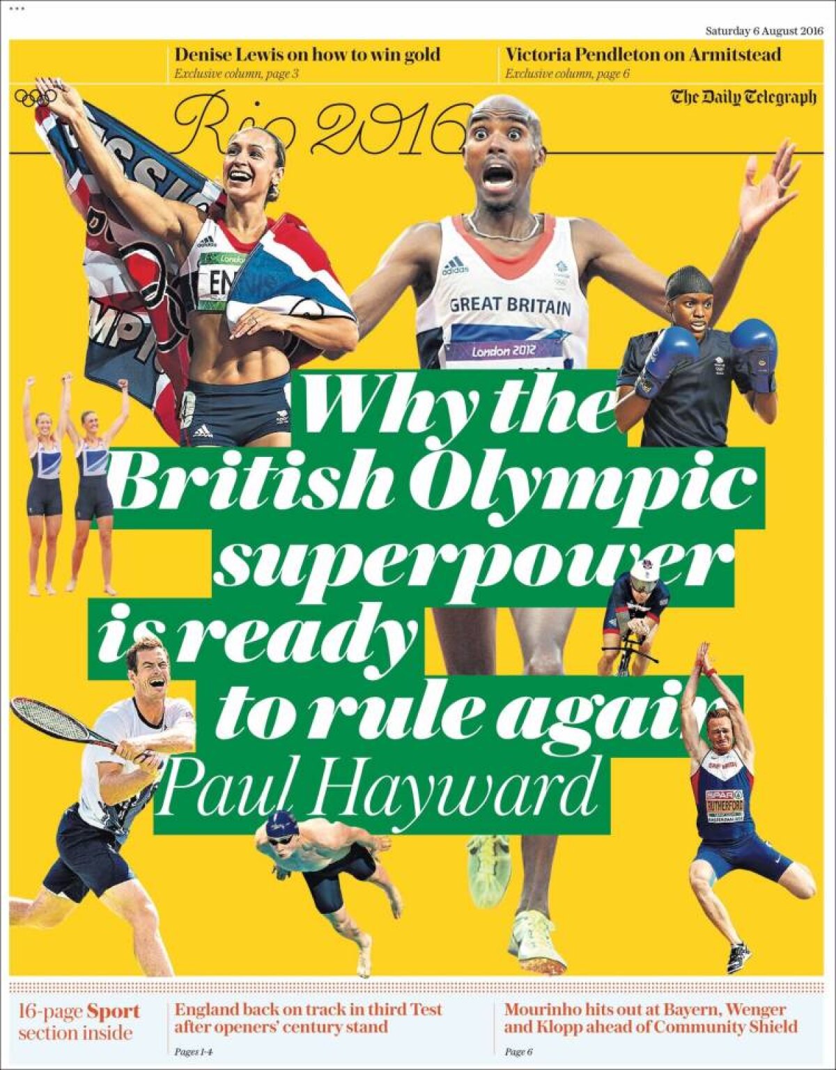 Ce scriu azi ziarele de sport din lume (6 august 2016)