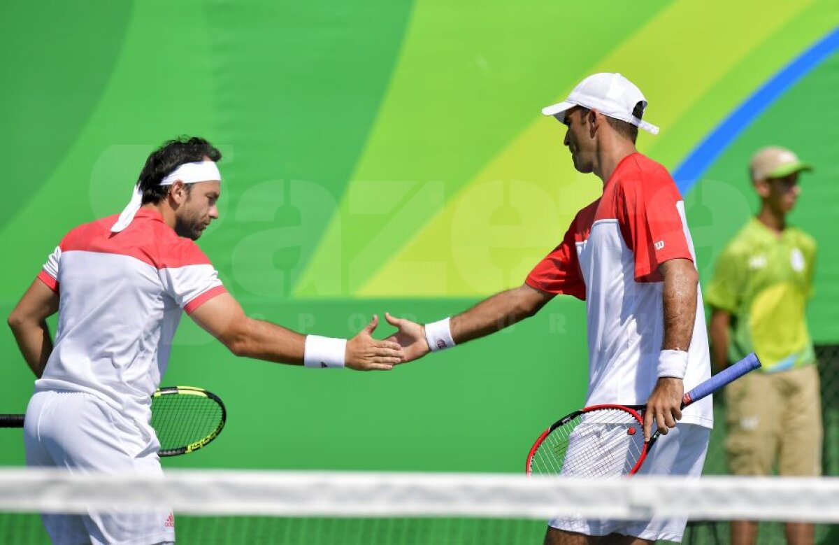 FOTO Victorie sigură în soare » Tecău și Mergea merg mai departe în proba de dublu! 