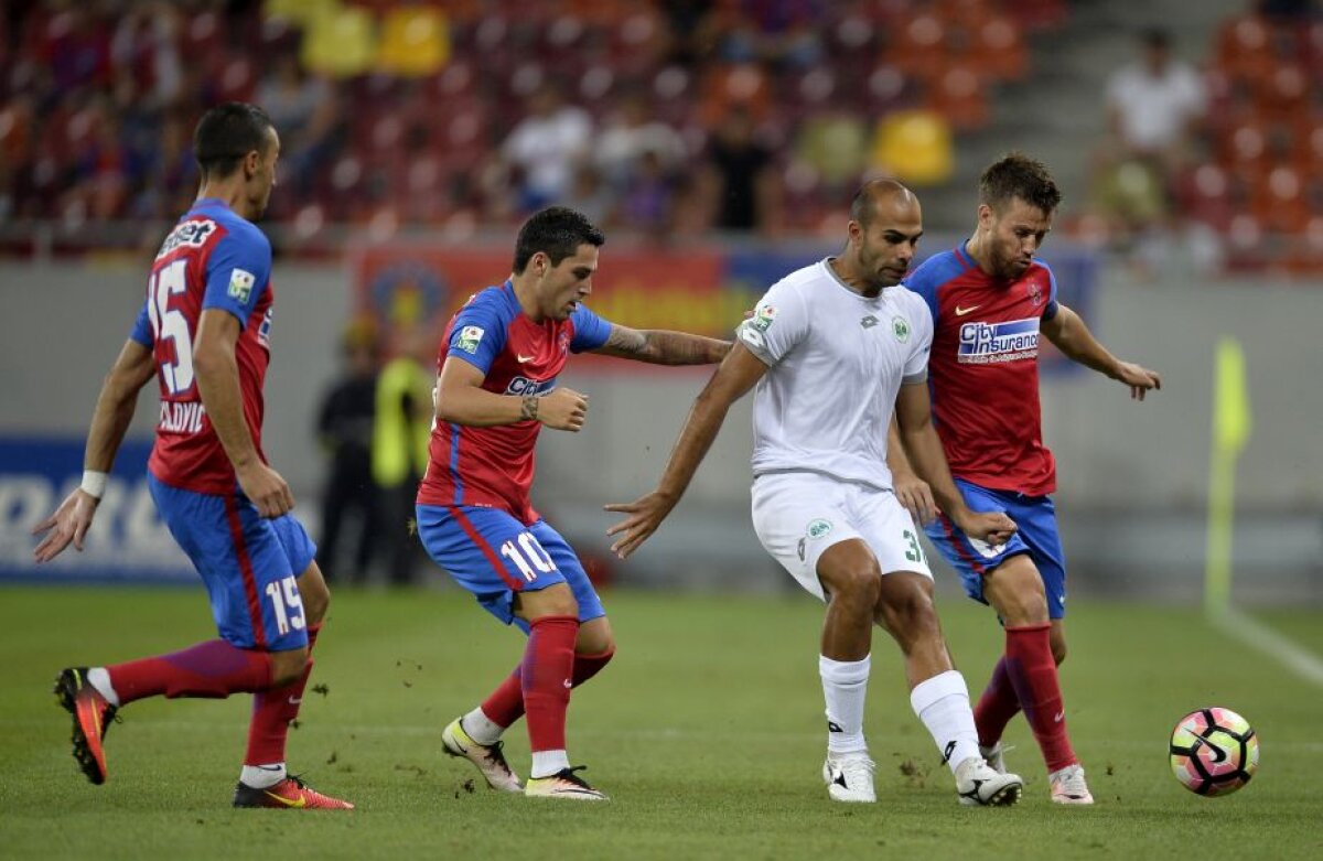 FOTO și VIDEO Steaua, start perfect în noul sezon din Liga 1 » Roș-albaștrii s-au impus în fața Chiajnei 