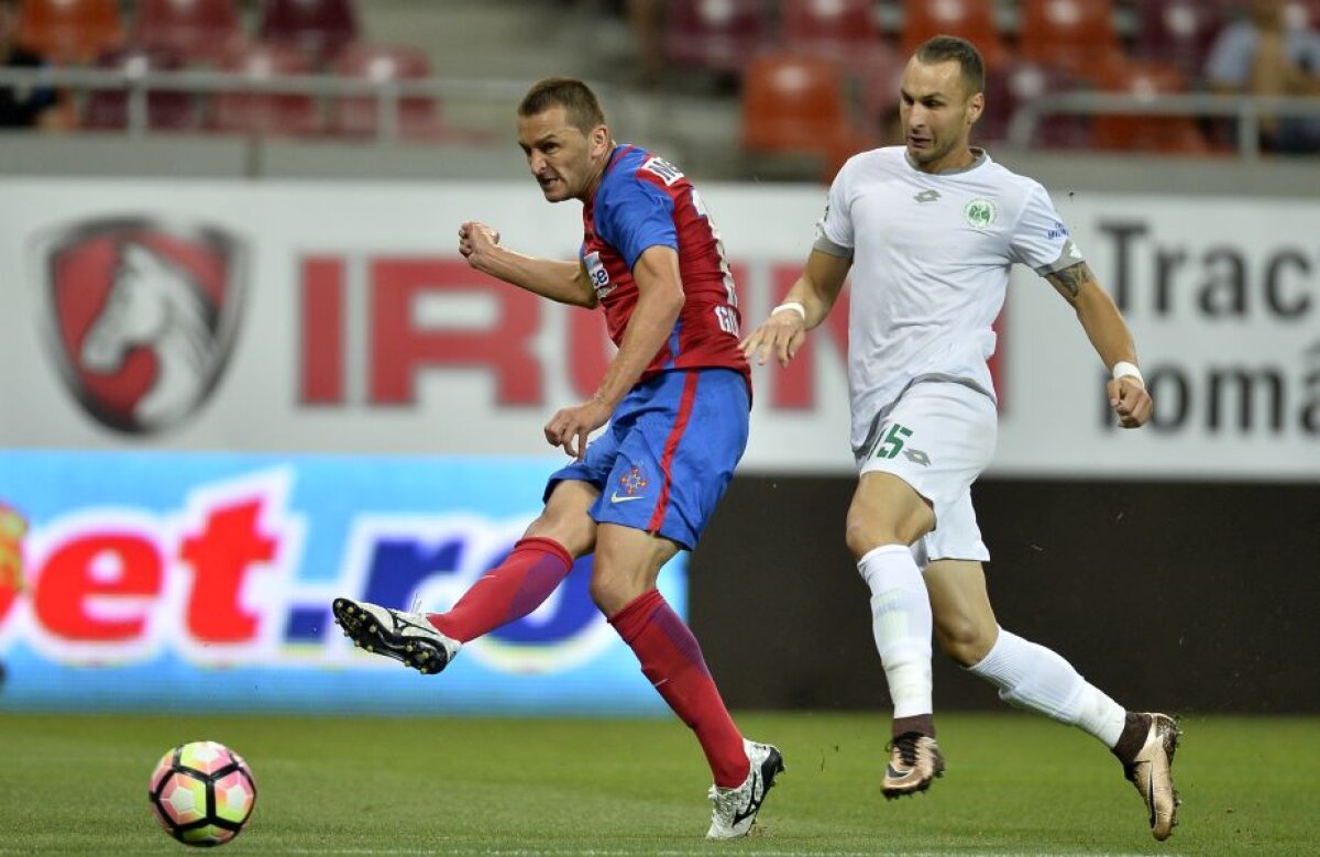 FOTO și VIDEO Steaua, start perfect în noul sezon din Liga 1 » Roș-albaștrii s-au impus în fața Chiajnei 