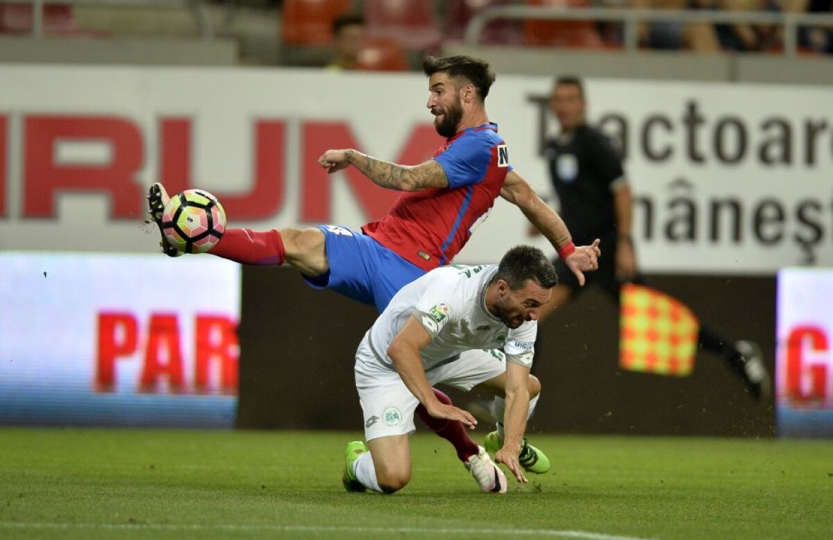 FOTO și VIDEO Steaua, start perfect în noul sezon din Liga 1 » Roș-albaștrii s-au impus în fața Chiajnei 