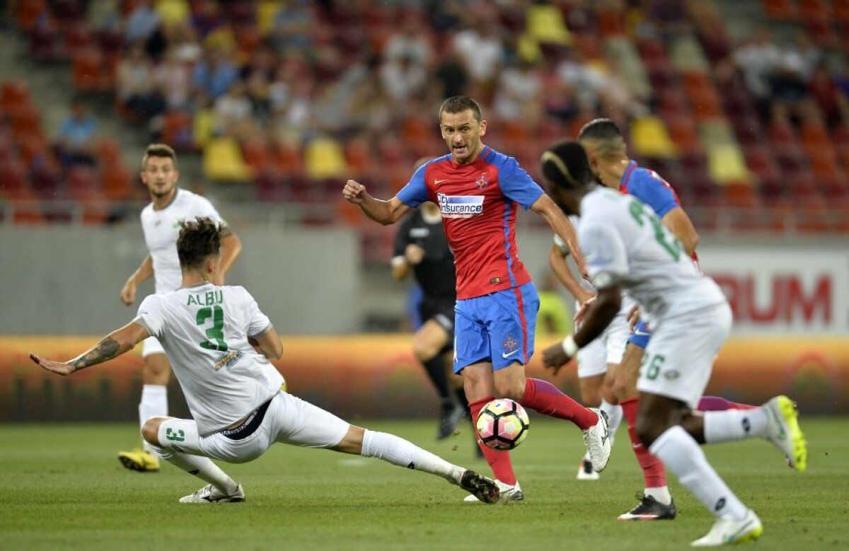 FOTO și VIDEO Steaua, start perfect în noul sezon din Liga 1 » Roș-albaștrii s-au impus în fața Chiajnei 