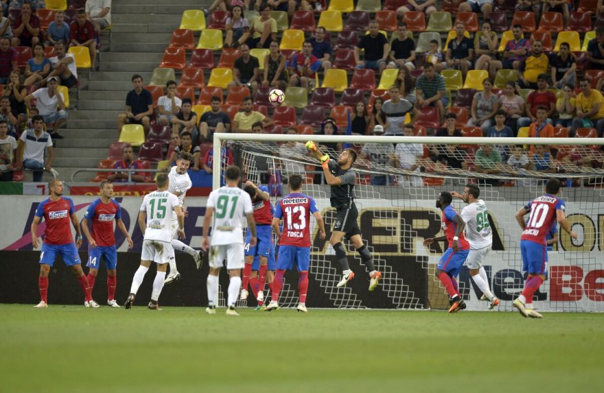 FOTO și VIDEO Steaua, start perfect în noul sezon din Liga 1 » Roș-albaștrii s-au impus în fața Chiajnei 