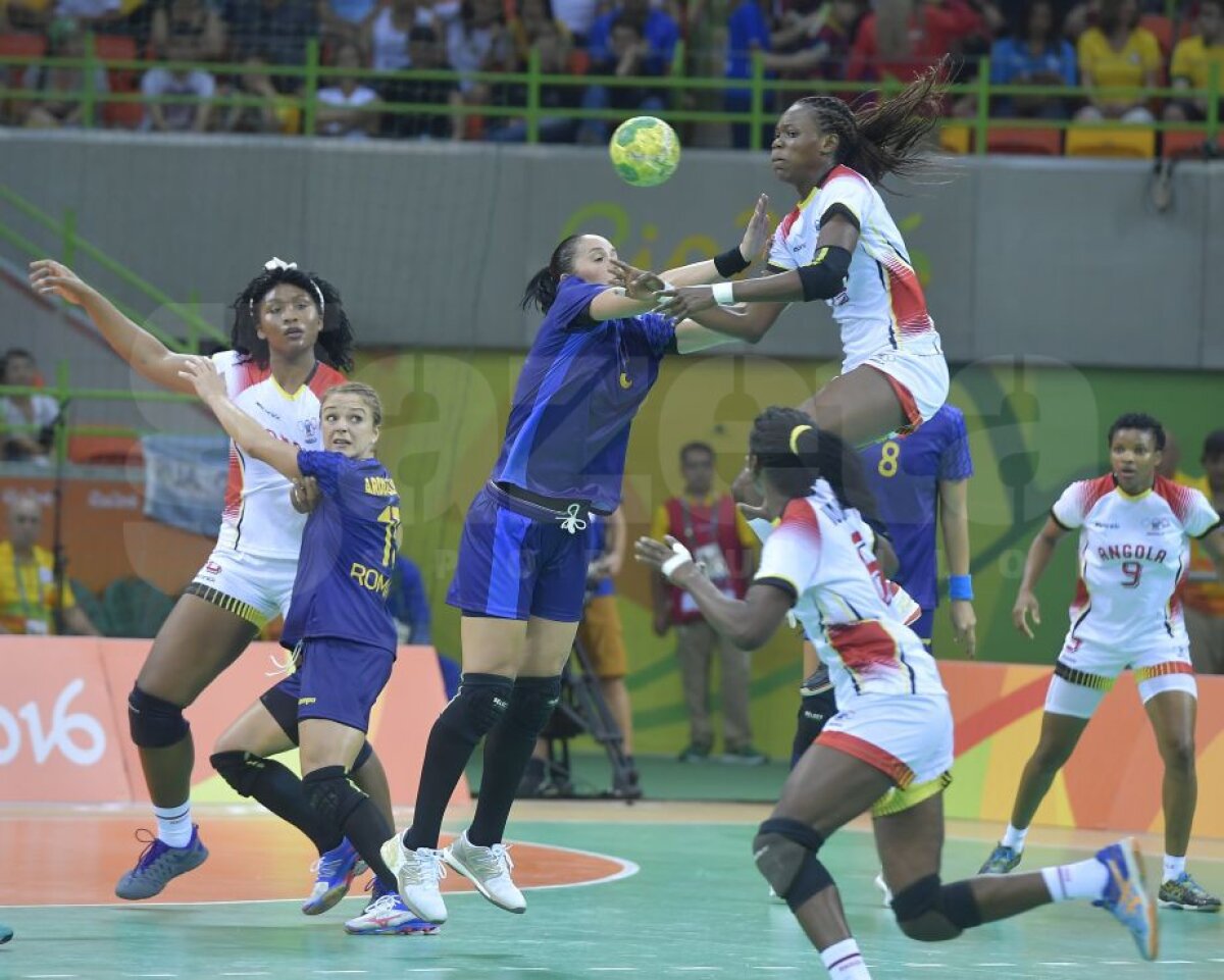 Corespondență de la Rio » Înfrângere umilitoare! România-Angola 19-23 » FOTO: Rușinea de la miezul nopții