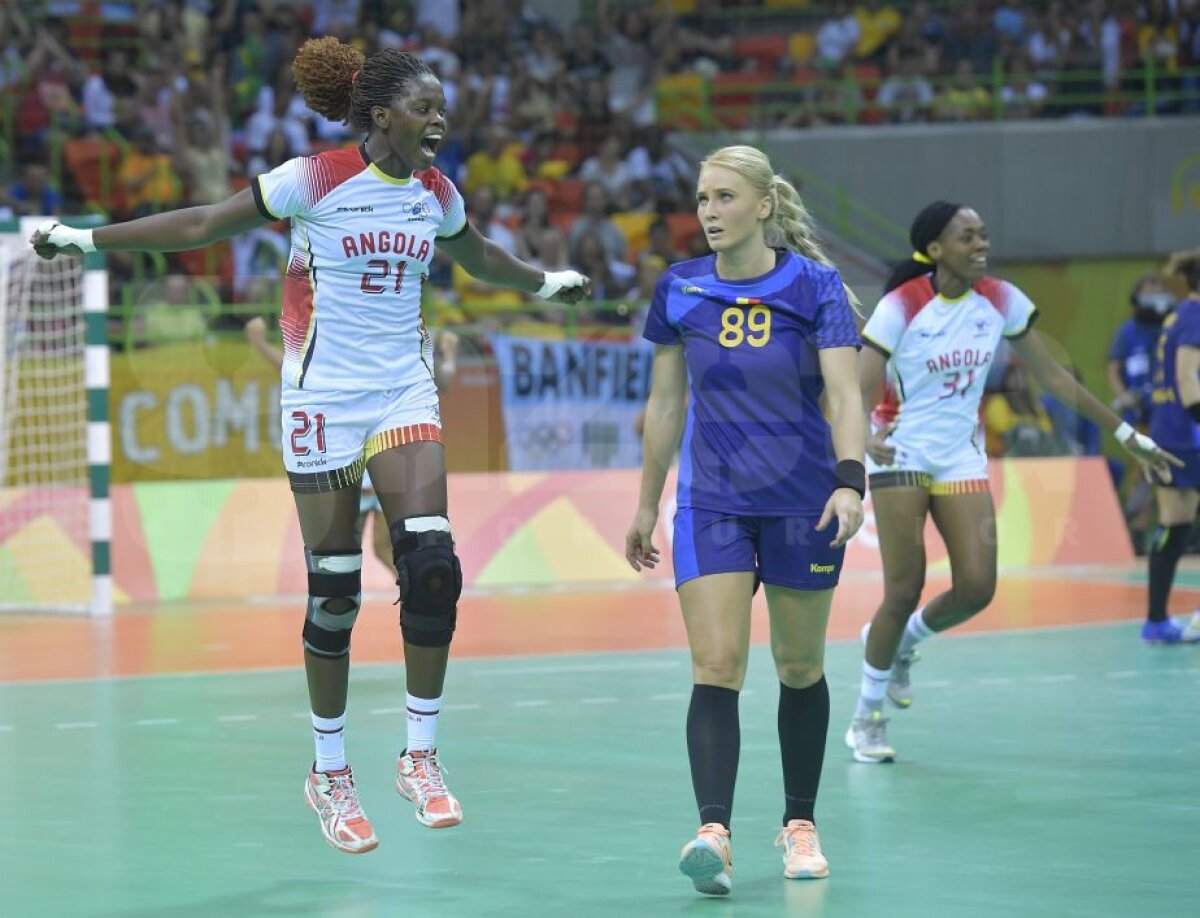 Corespondență de la Rio » Înfrângere umilitoare! România-Angola 19-23 » FOTO: Rușinea de la miezul nopții