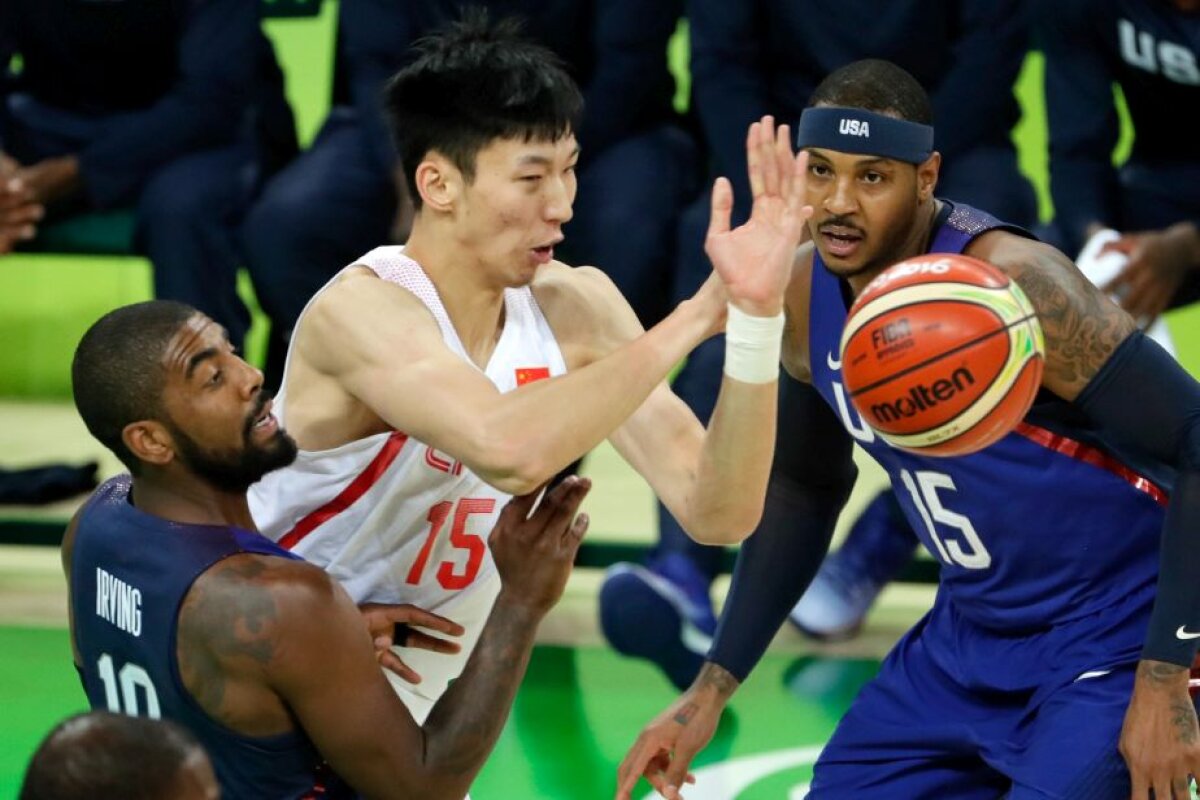GALERIE FOTO Spectacol făcut de SUA în fața Chinei » Kevin Durant a fost omul meciului după ce a reușit 25 de puncte