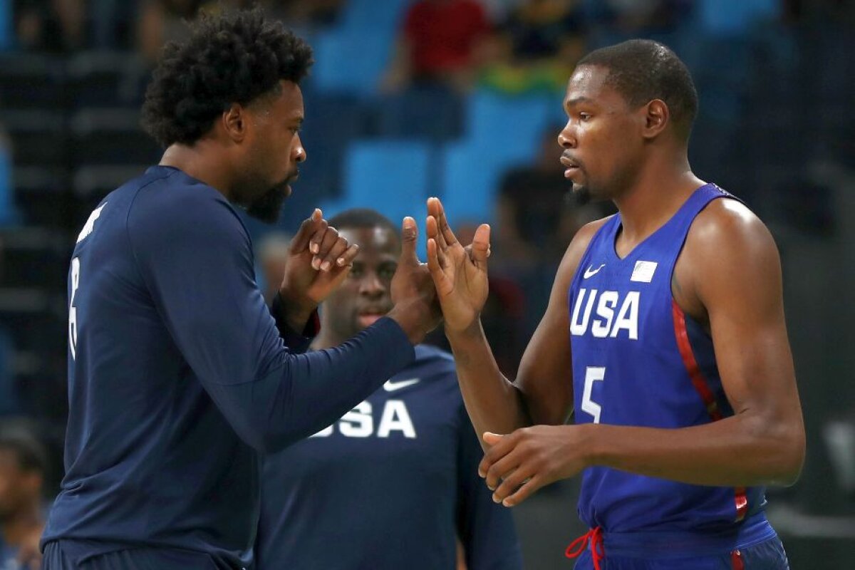 GALERIE FOTO Spectacol făcut de SUA în fața Chinei » Kevin Durant a fost omul meciului după ce a reușit 25 de puncte
