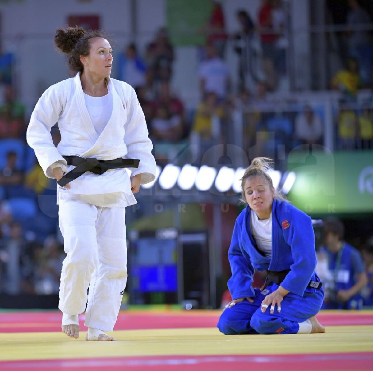 GALERIE FOTO / UPDATE Surpriză neplăcută la Rio: judoka Andreea Chițu, liderul mondial, a ratat orice șansă la medalie. Plângea cu sughițuri după eliminare: ”Asta-s eu, nu pot să fac antijoc!”