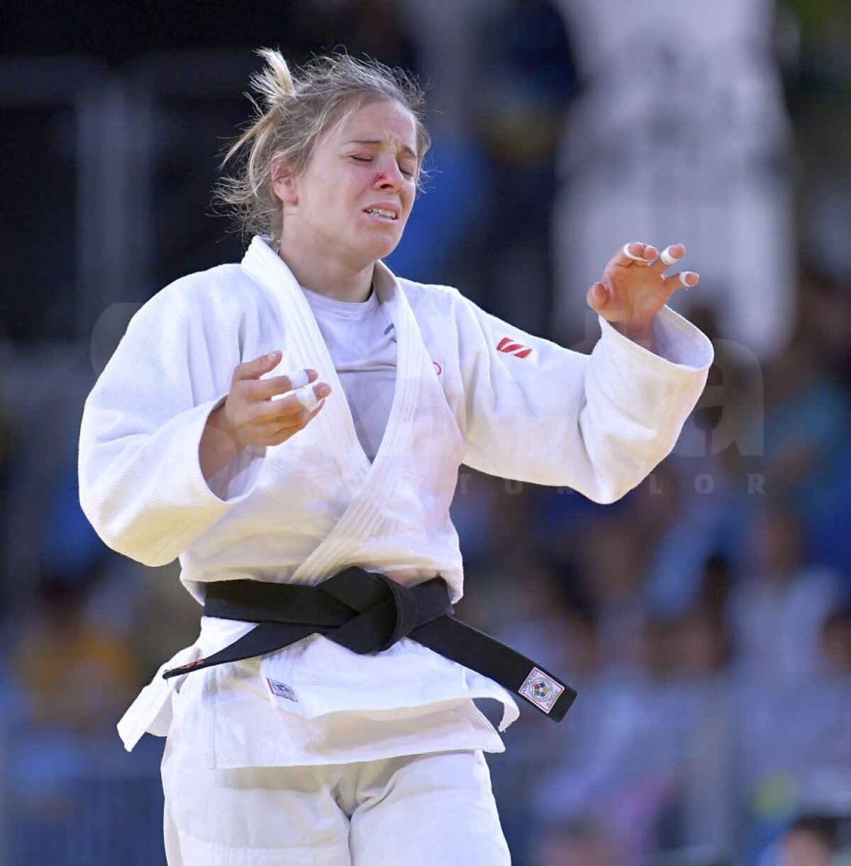 GALERIE FOTO / UPDATE Surpriză neplăcută la Rio: judoka Andreea Chițu, liderul mondial, a ratat orice șansă la medalie. Plângea cu sughițuri după eliminare: ”Asta-s eu, nu pot să fac antijoc!”