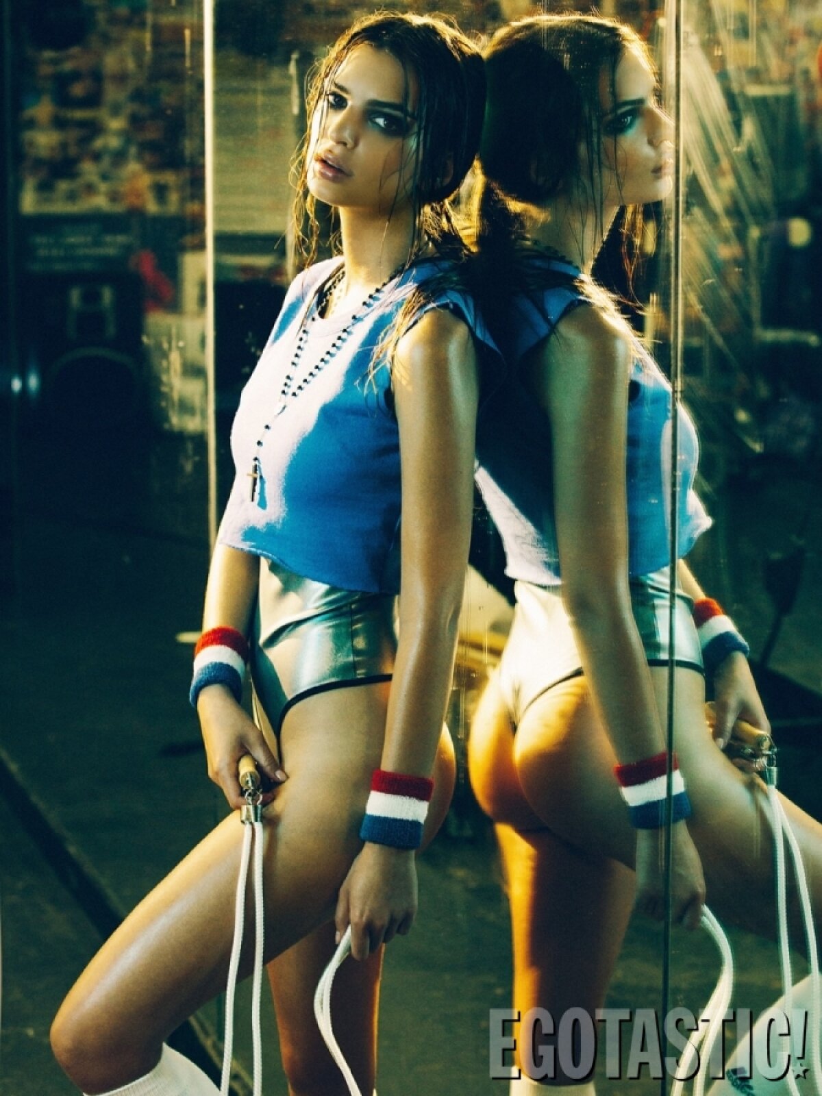 FOTO Emily Ratajkowski susține Team USA la Rio 2016 » Pictorial incendiar pentru sportivii americani