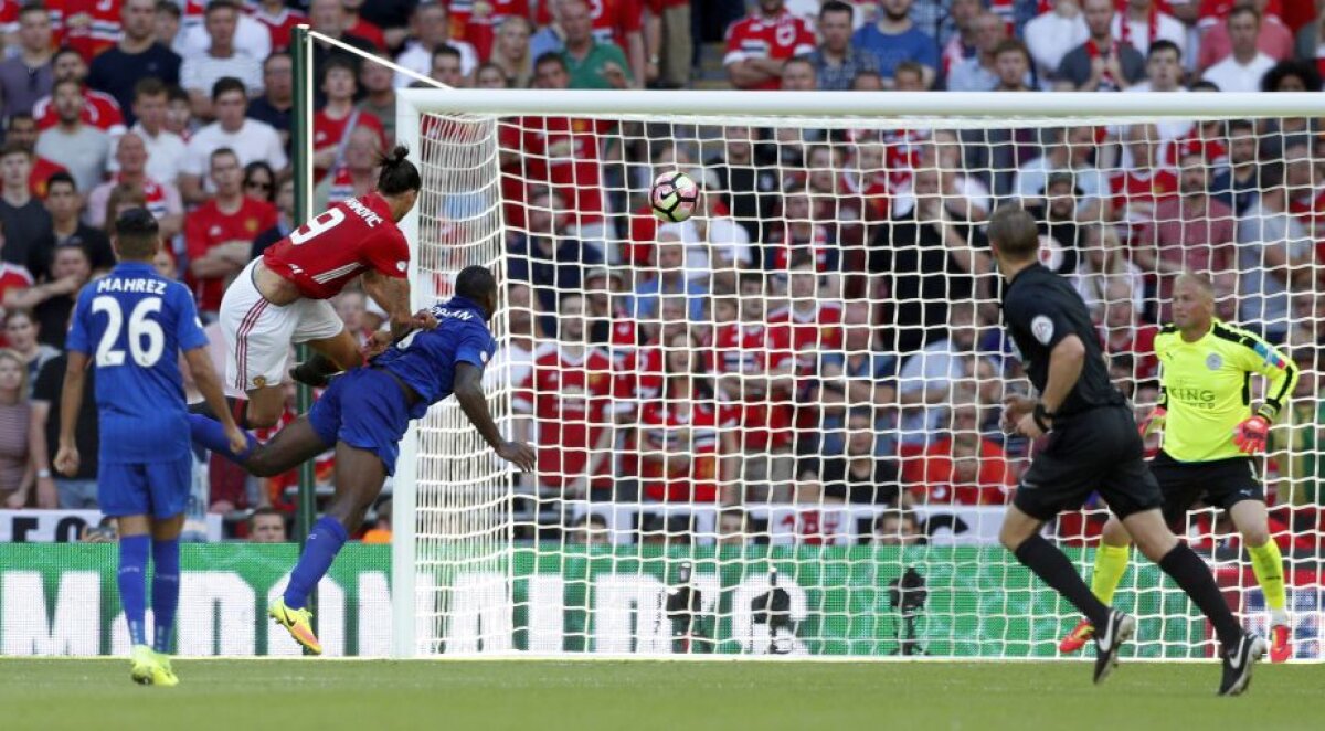 VIDEO Mourinho și Zlatan, primul trofeu la Manchester United! Suedezul a marcat și la debutul într-un joc oficial