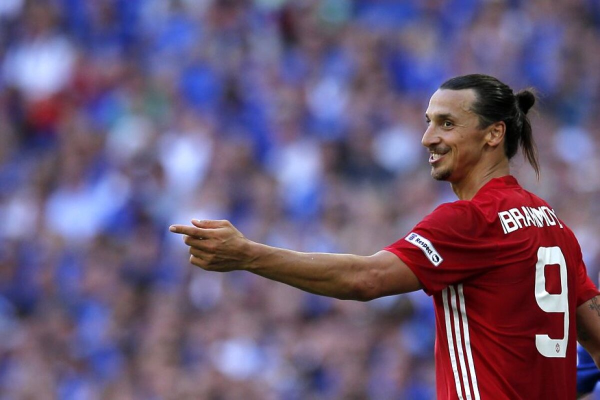 VIDEO Mourinho și Zlatan, primul trofeu la Manchester United! Suedezul a marcat și la debutul într-un joc oficial