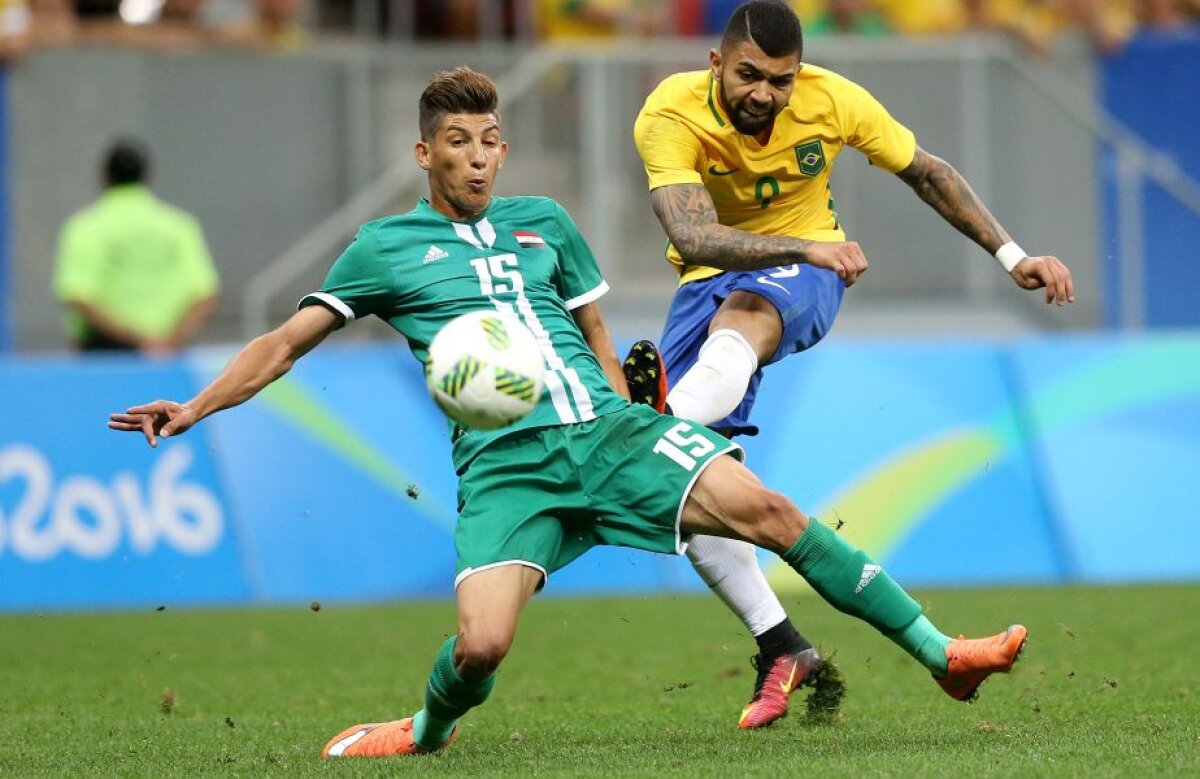 Brazilia s-a făcut din nou de râs la JO 2016 » Neymar și colegii au remizat cu Irak, 0-0, într-un meci arbitrat de Hațegan
