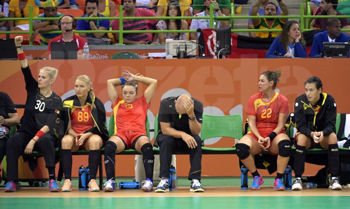 GALERIE FOTO Măcel în ritm de samba! România a pierdut și al doilea meci de la Jocurile Olimpice în fața Braziliei, scor 13-26