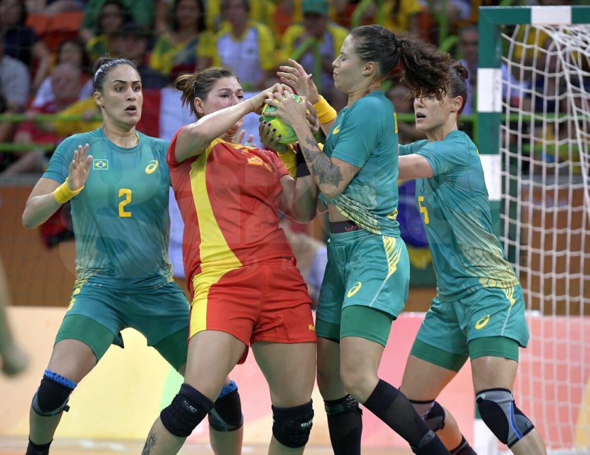 GALERIE FOTO Măcel în ritm de samba! România a pierdut și al doilea meci de la Jocurile Olimpice în fața Braziliei, scor 13-26