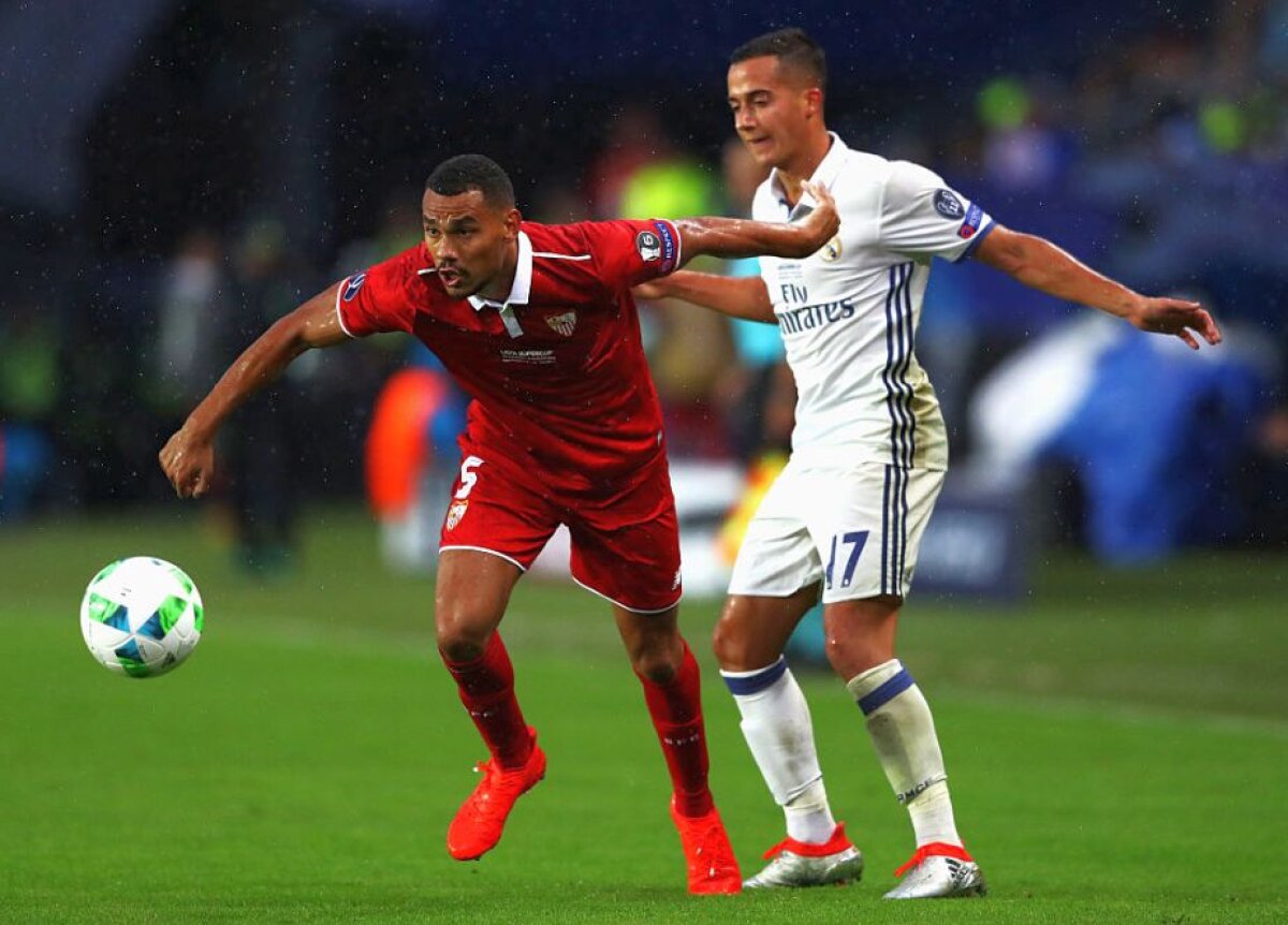 VIDEO+FOTO » Blestemul ultimului minut a lovit-o pe Sevilla în două rânduri! Real Madrid câștigă Supercupa Europei, scor 3-2