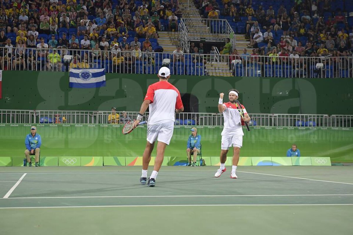 GALERIE FOTO Victorie senzațională pentru Mergea și Tecău! Românii merg în semifinale la Rio! Cu cine vor juca mai departe
