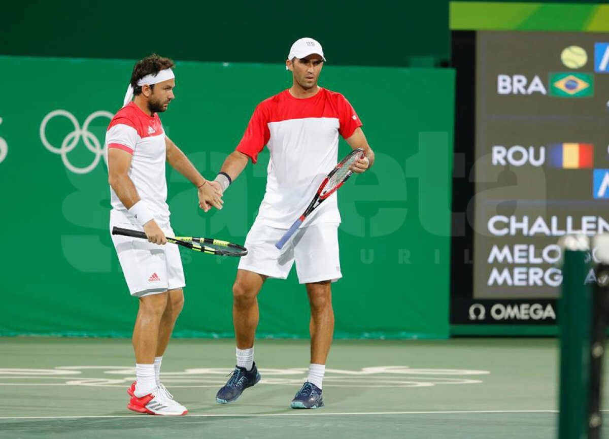 GALERIE FOTO Victorie senzațională pentru Mergea și Tecău! Românii merg în semifinale la Rio! Cu cine vor juca mai departe