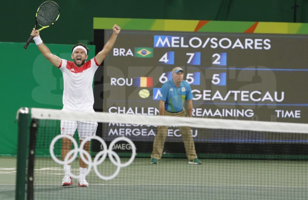 GALERIE FOTO Victorie senzațională pentru Mergea și Tecău! Românii merg în semifinale la Rio! Cu cine vor juca mai departe