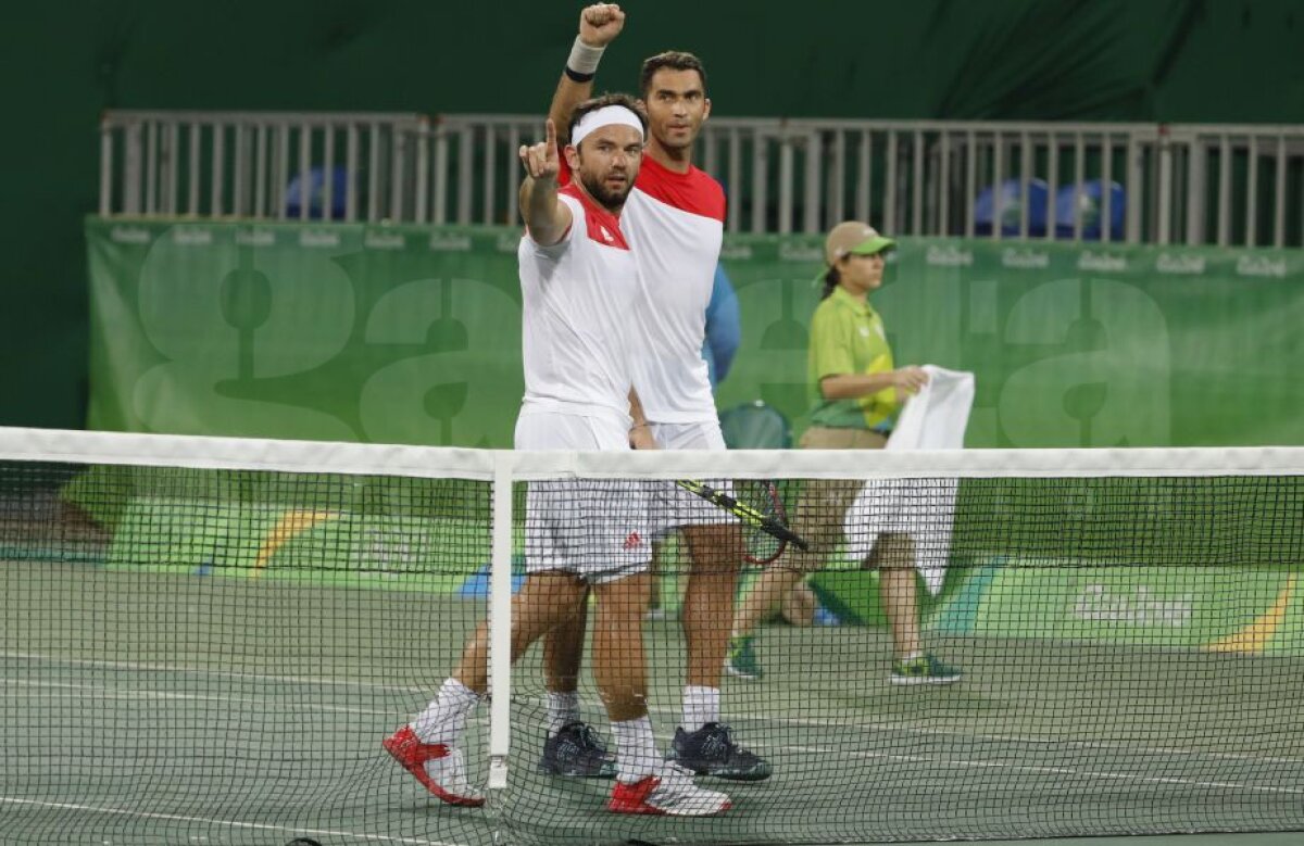 GALERIE FOTO Victorie senzațională pentru Mergea și Tecău! Românii merg în semifinale la Rio! Cu cine vor juca mai departe