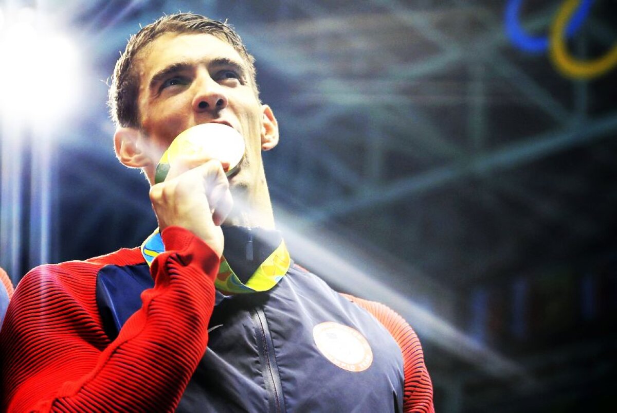 Dacă Michael Phelps ar fi o țară... » Americanul a ajuns la 21 de medalii de aur în noaptea aceasta! Un clasament INCREDIBIL publicat de englezi