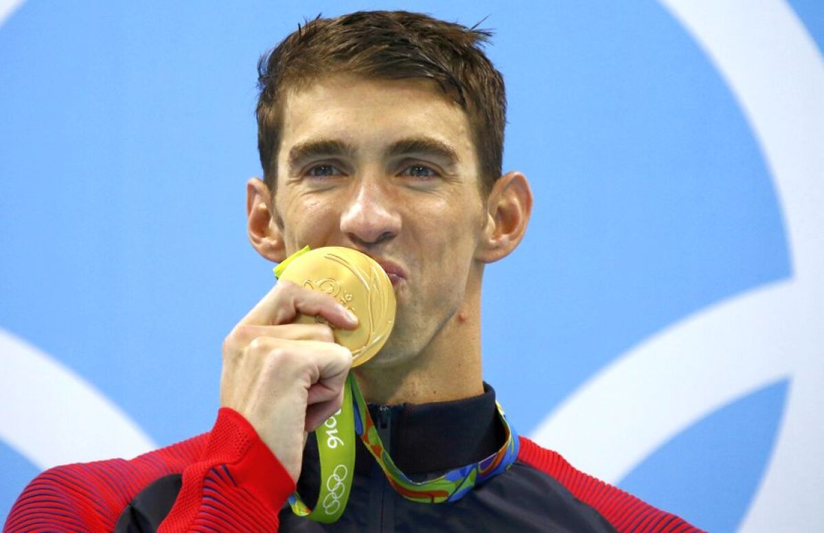 Dacă Michael Phelps ar fi o țară... » Americanul a ajuns la 21 de medalii de aur în noaptea aceasta! Un clasament INCREDIBIL publicat de englezi